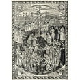 thumbnail image 1 of Facsimile of The Crucifixion From Tractato Di Maestro Domenico Benivieni Printed Florence 1496 From A Catalogue Poster Print - Large - 24 x 34, 1 of 1