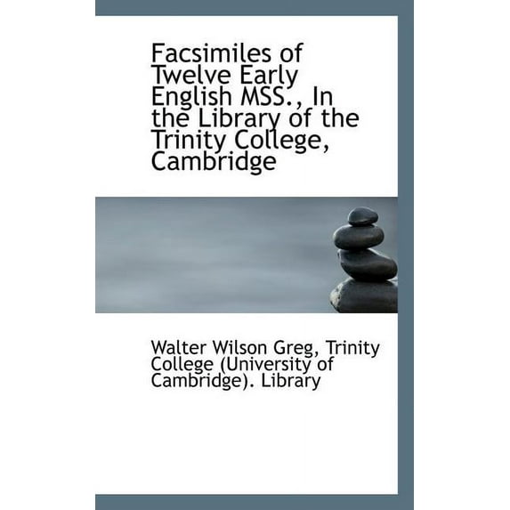 Facsimiles Of Twelve Early English Mss I
