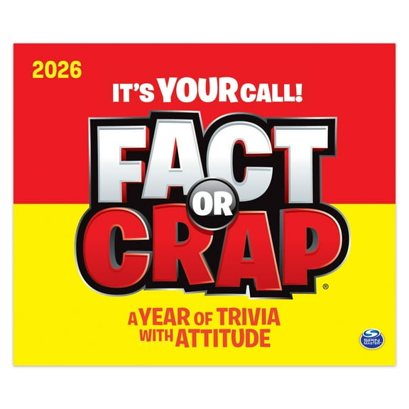 Fact or Crap | 2026 6x5" Daily Desktop Box Calendar