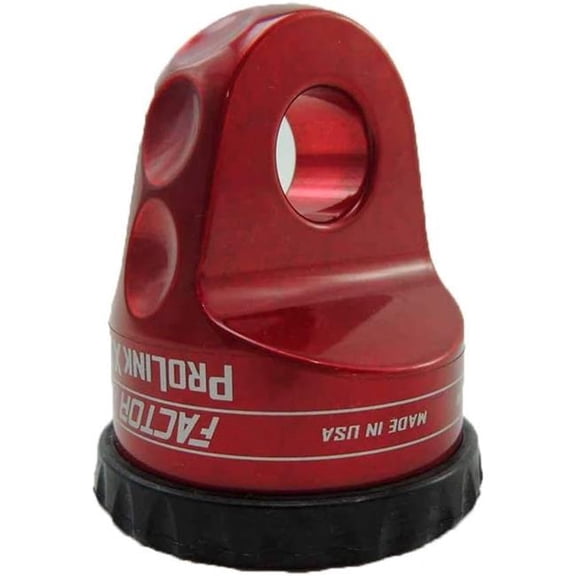 Factor 55 FCT00110-01 6000 lbs ProLink XTV Shackle Mount Assembly, Red