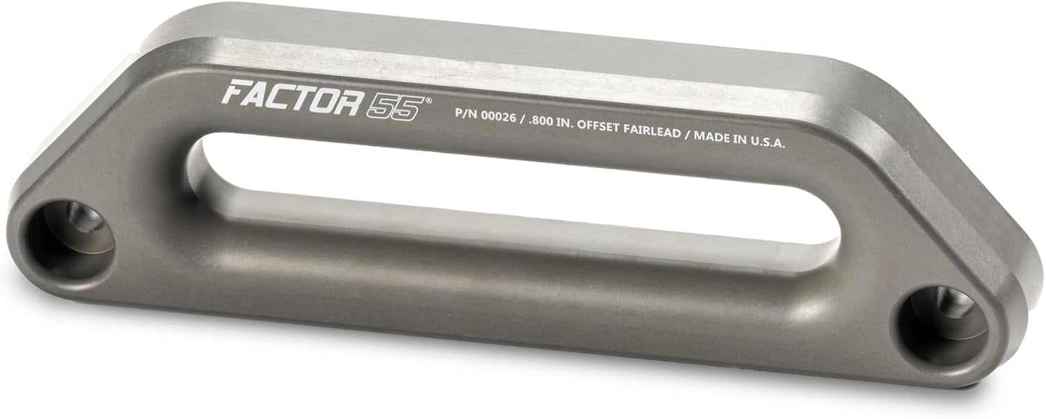 Factor 55 Hawse Offset Fairlead for Synthetic Winch Rope, 1.5 ...