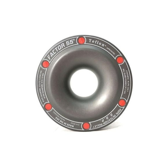 Factor 55 Rope Retention Pulley - Black 1.5 lbs