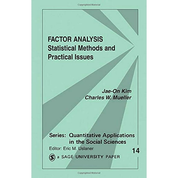 Pre-Owned Factor Analysis: Statistical Methods and Practical Issues (Paperback) 0803911661 9780803911666