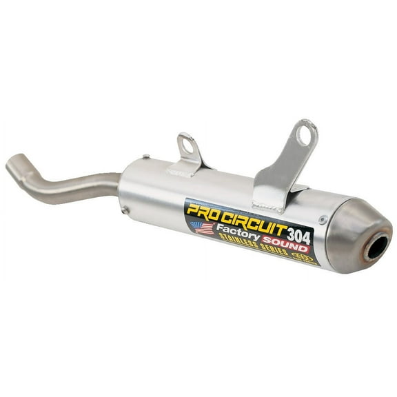 Factory 304 Silencer - 2-Stroke for 89-90 Suzuki RM250