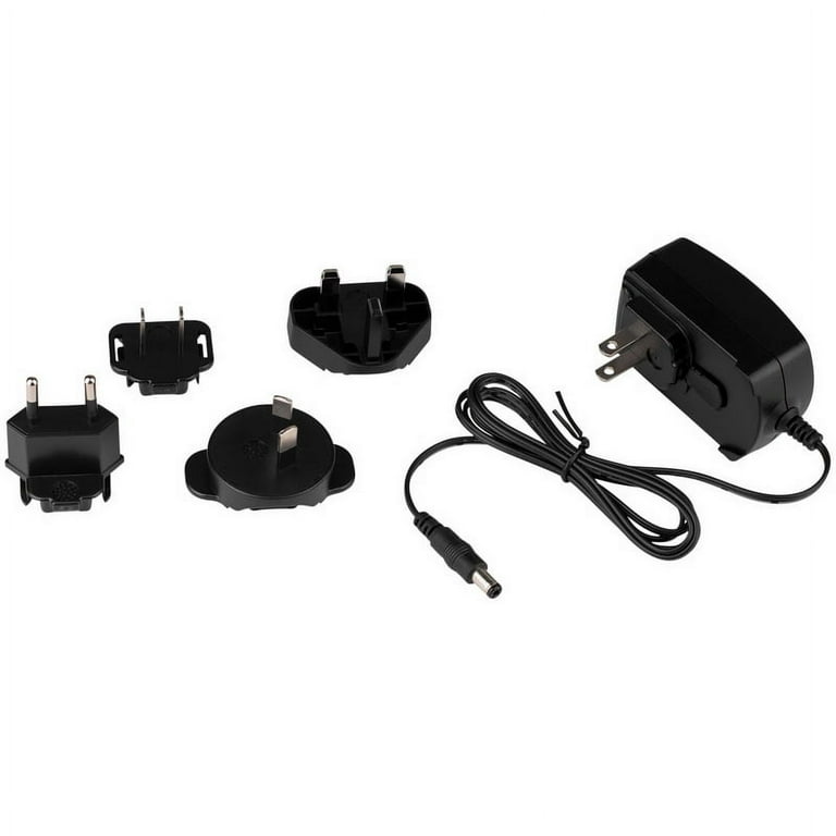 Factory Buyouts 129-230 9 VDC 1.1A AC Adapter with Five Interchangeable  International AC plugs