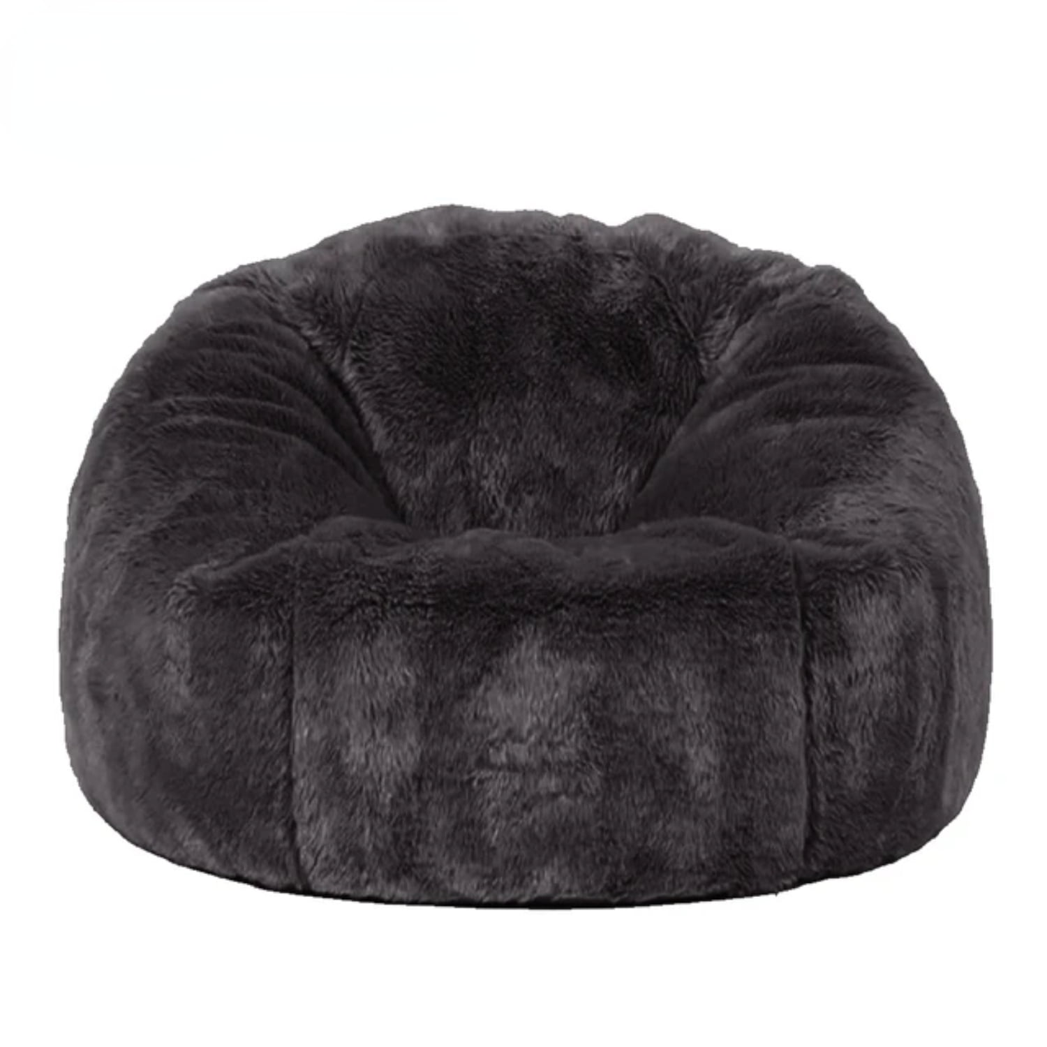 Factory Custom 2/3/4/5ft Fluffy Pouf Sofa Cover Bean Bag Chair Couch