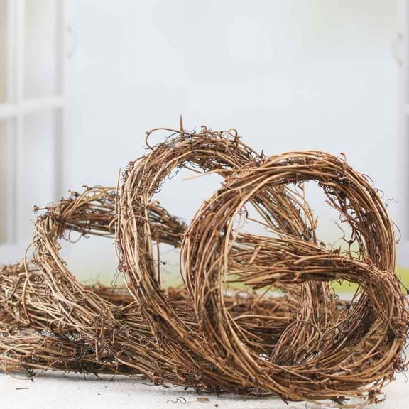 Factory Direct Craft 15FT Natural Grapevine Twig Garland