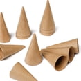 thumbnail image 1 of Factory Direct Craft 2.25 Inch Tiny Paper Mache Cones, Pressed Cardboard Craft Cones, 72-Pack, 1 of 4