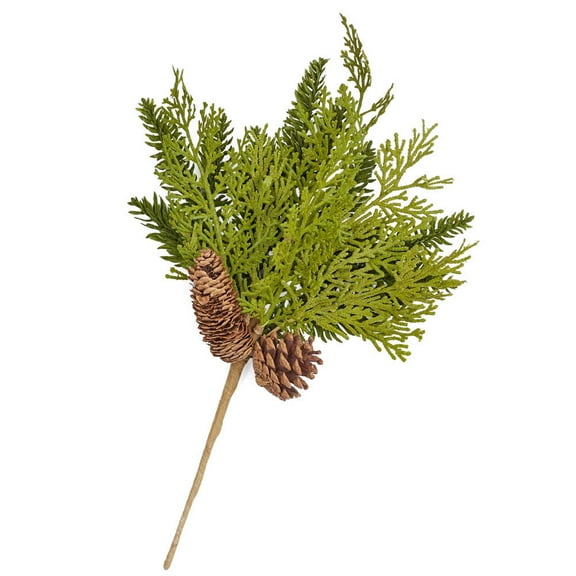 Factory Direct Craft 2 Flocked Artificial Mixed Pine Sprays