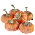 thumbnail image 1 of Factory Direct Craft 6 Festive Yellow Orange Mini Pumpkins, 1 of 3