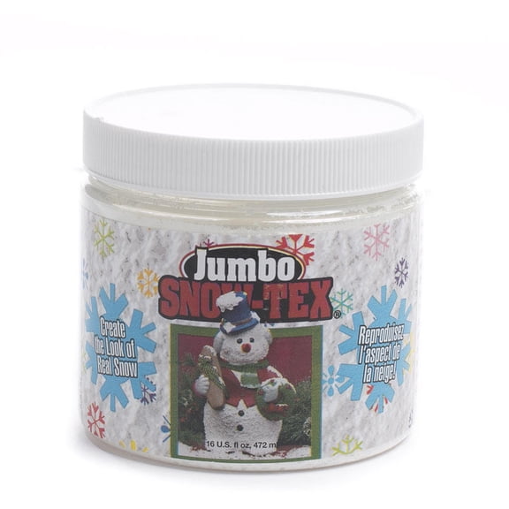 Factory Direct Craft Deco Art Snow Tex White Dimensional Paint, 16 Fluid Oz. Fake Snow Medium