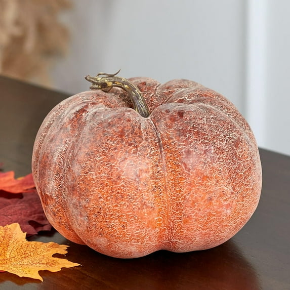 Factory Direct Craft Decoration, Orange Pumpkins, 3 Count