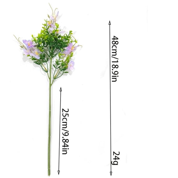 Factory Direct Craft Lavender Artificial Daisy Bouquets | for Floral Arrangements and Home Decor,Pink,48cm