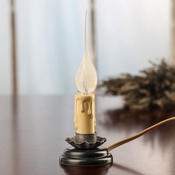 Factory Direct Craft Primitive Electric Welcome Candle Lamp
