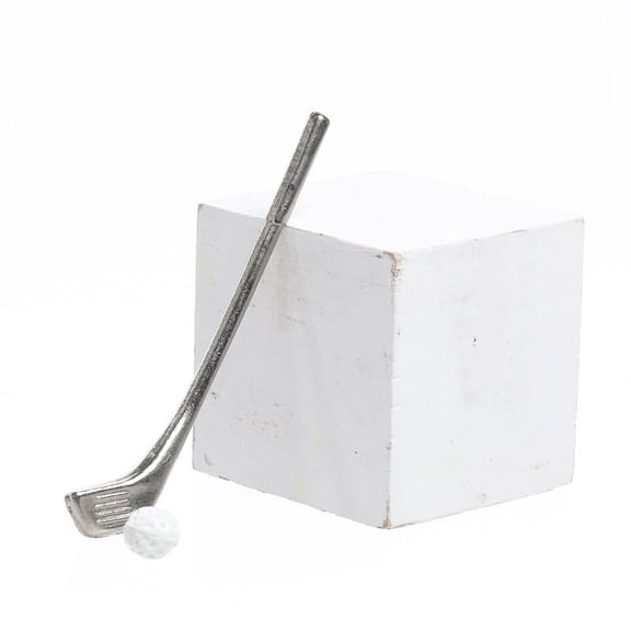 Factory Direct Craft Tee Off Your Creativity with 12 Miniature Golf Ball and Club Sets for Decorating