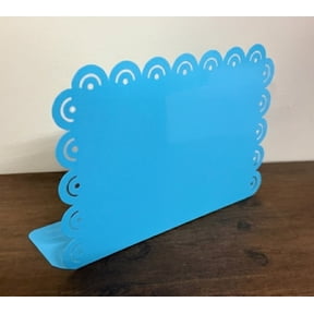 Factory Direct Craft Turquoise Scalloped Horizontal Enamel Picture Frames Set of 2