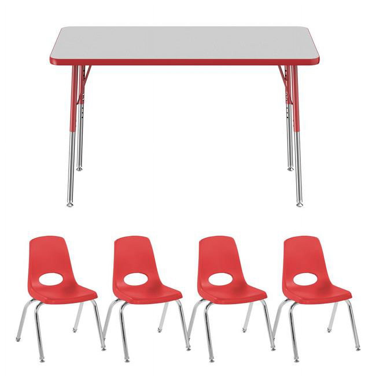 FDP Rectangle Activity School and Office Table (24 x 48 inch