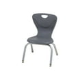 thumbnail image 1 of FDP - Chair - ergonomic - round - gray (pack of 4), 1 of 10