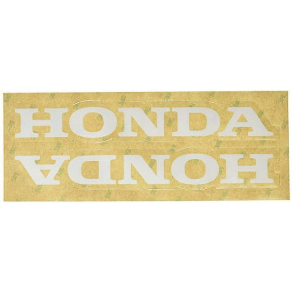 Factory Effex 06-44304 White 'Honda' Universal Swing Arm Sticker