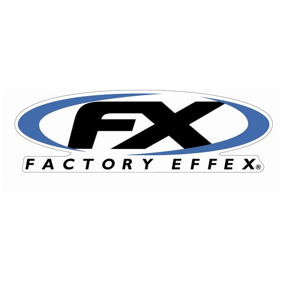 Factory Effex 07-00008 Blue 22" Fx Sticker