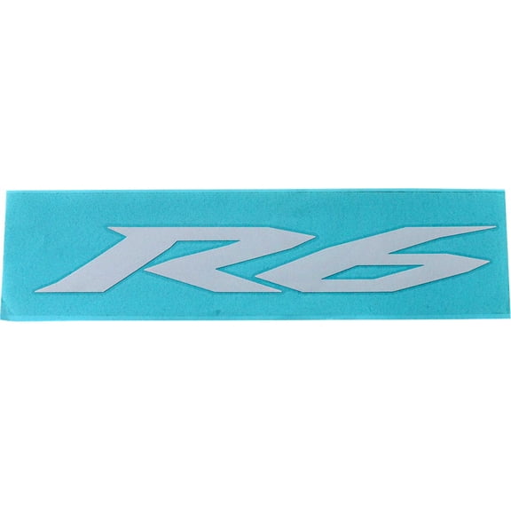 Factory Effex 1' R6 White Die-Cut Decal (17-94218)