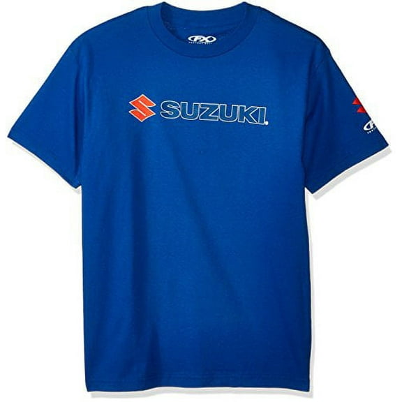 Factory Effex 15-88460 'Suzuki' Team T-Shirt (Blue, Medium)