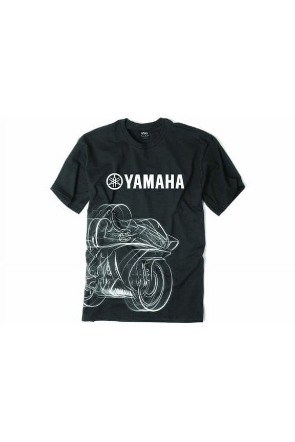 16-88286 'YAMAHA' R1 T-Shirt (Black, XX-Large)