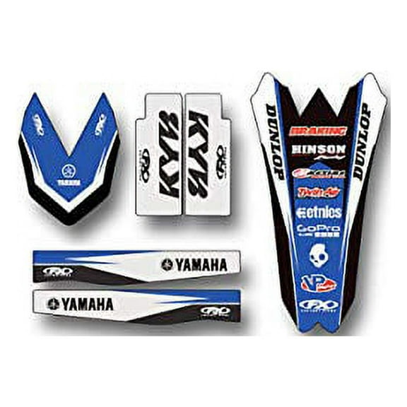 Factory Effex (17-50208 Standard Trim Graphic Kit, Blue