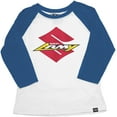 thumbnail image 1 of Factory Effex for Suzuki Army Baseball Youth T-Shirt Royal/White (White, X-Large), 1 of 1