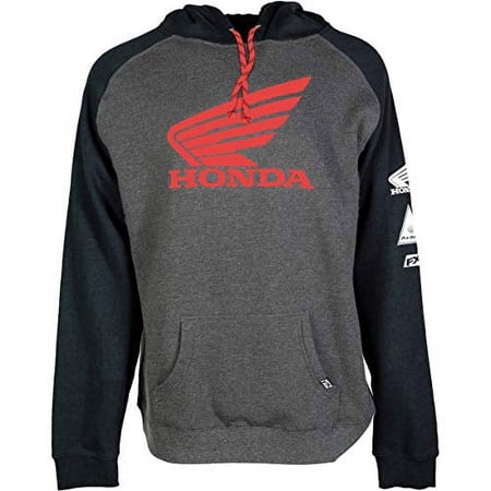 Factory Effex Honda Wing Hoody (X-LARGE) (CHARCOAL/BLACK)