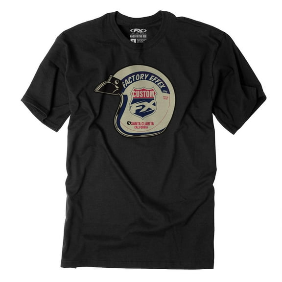 Factory Effex FX Custom Mens Short Sleeve T-Shirt Black XXL