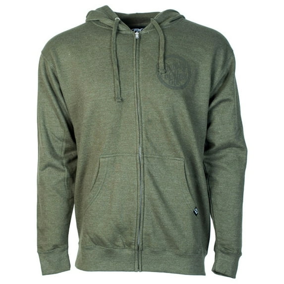Factory Effex FX Script Mens Zip Up Hoody Olive XXL