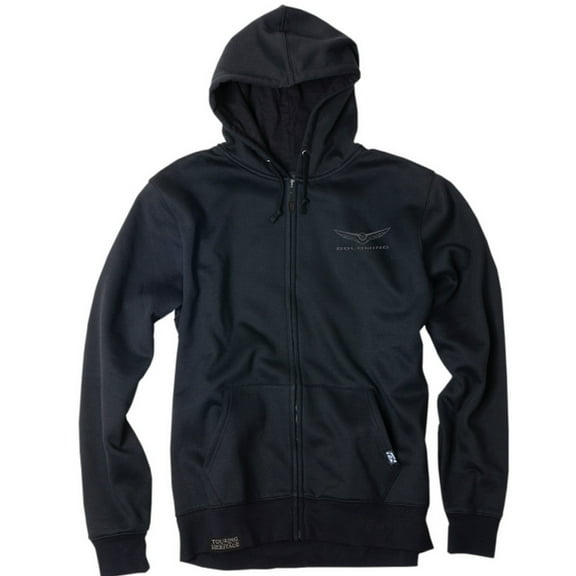 Factory Effex Goldwing Burst Mens Zip Up Hoody Black XL