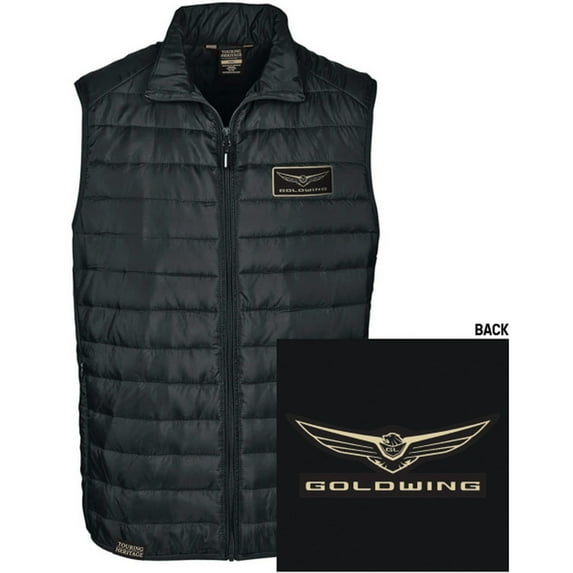 Factory Effex Goldwing Mens Puffer Vest Black XL