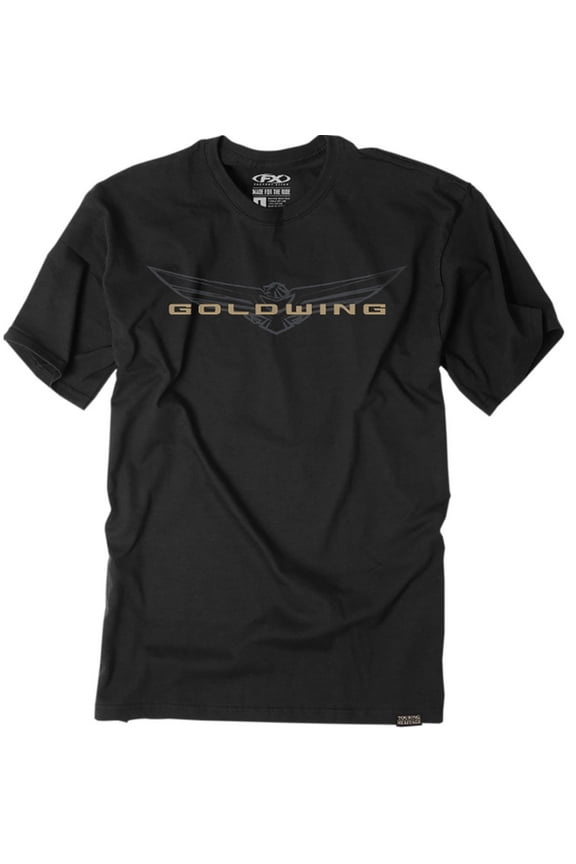 Goldwing Sketch Mens Short Sleeve T-Shirt Black XXL