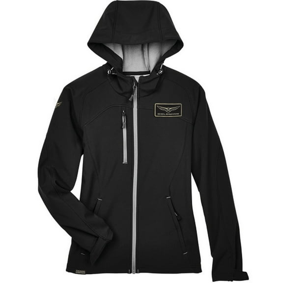 Factory Effex Goldwing Womens Softshell Jacket Black MD