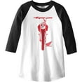 thumbnail image 1 of Factory Effex HON Youth 3/4 Sleve T-Shirt (X-Large, Black/White), 1 of 1