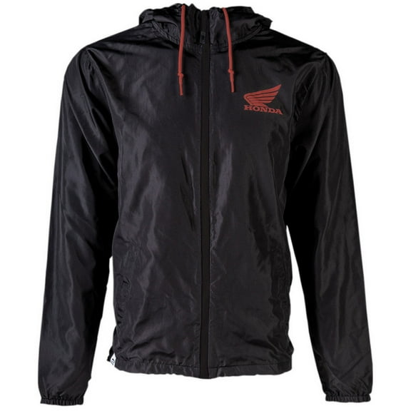Factory Effex Honda Mens Windbreaker Jacket Black/Red XXL