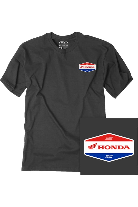 Honda Stadium Mens Short Sleeve T-Shirt Black XXL