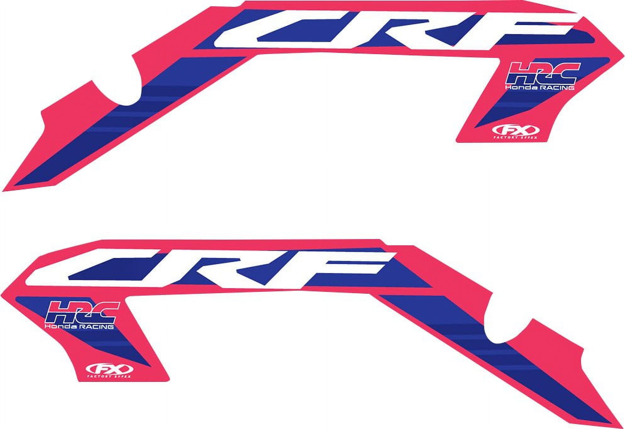 Factory Effex EVO 16 Graphic Kit – For Honda CRF250X (2004-2017), Scratch-Resistant Vinyl