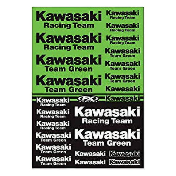 Factory Effex KAW Racing Moto Sticker KIT