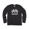 thumbnail image 1 of Factory Effex Men's Kawasaki Finish Line Long-Sleeve T-Shirt, Black, Medium, 1 of 1