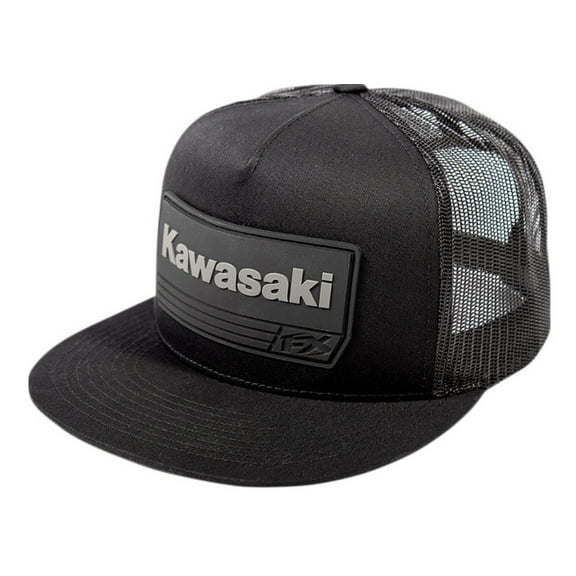 Factory Effex Kawasaki Race Snapback Hat Black