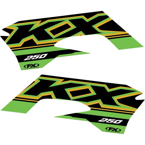 Factory Effex Kawasaki Tank/Shroud Graphics Kit (24-05130)
