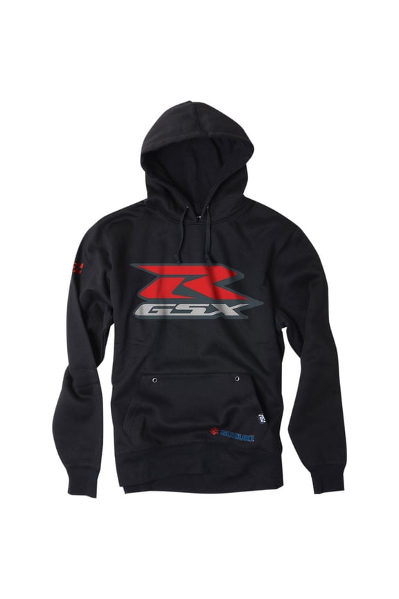 SUZ GSXR Pullover Hoody (Large, Black)