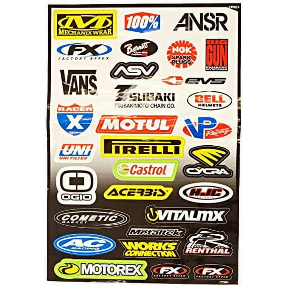 Factory Effex Sponsor KIT C Sticker KIT