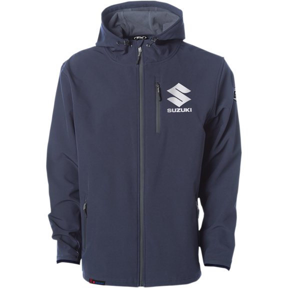 Factory Effex Suziki Tech Jacket Navy (X-Large, Blue Navy)