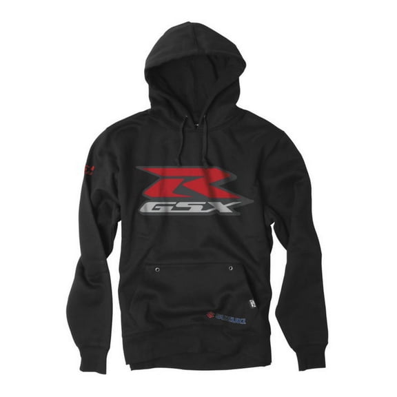 Factory Effex Suzuki GSXR Mens Pullover Hoody Black XL