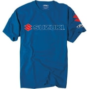 Factory Effex Suzuki Mens Short Sleeve T-Shirt Team Blue XXL