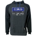 thumbnail image 1 of Factory Effex Yamaha Racewear Mens Pullover Hoody Charcoal/Black LG, 1 of 1